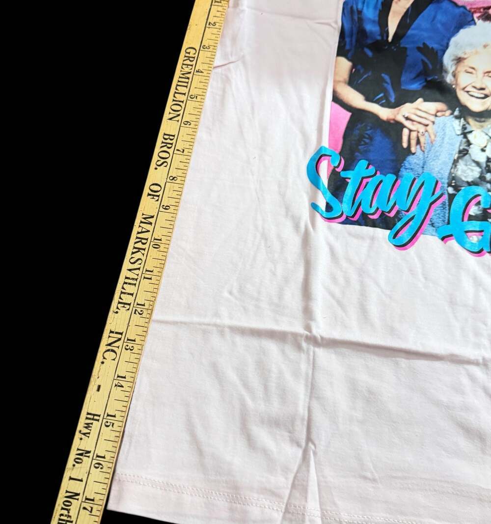 The Golden Girls Stay Golden Pink T-Shirt - Picture 6 of 6